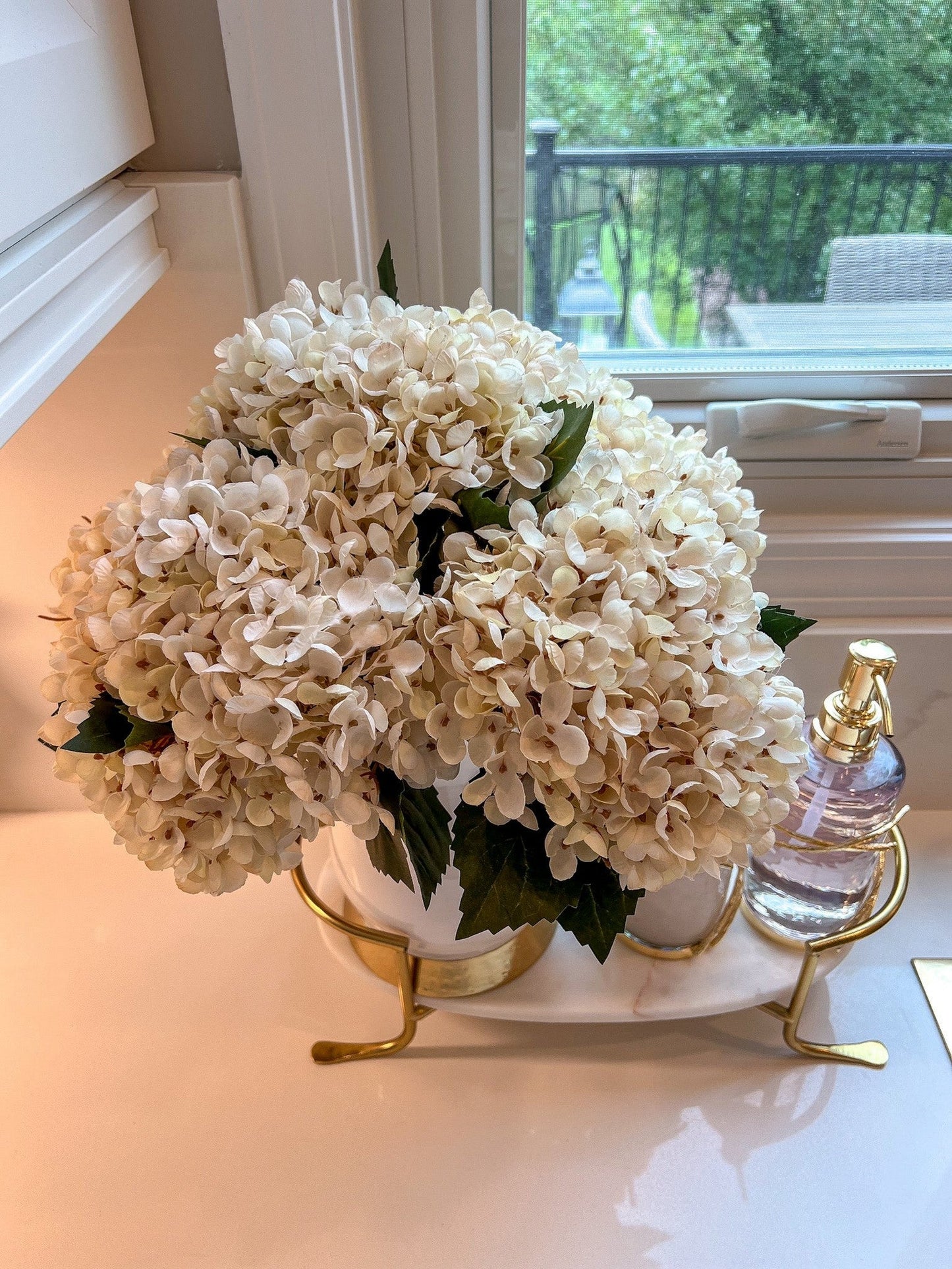 13" Two Tone Hydrangea Bundle - Set of 2 (2 Colors)